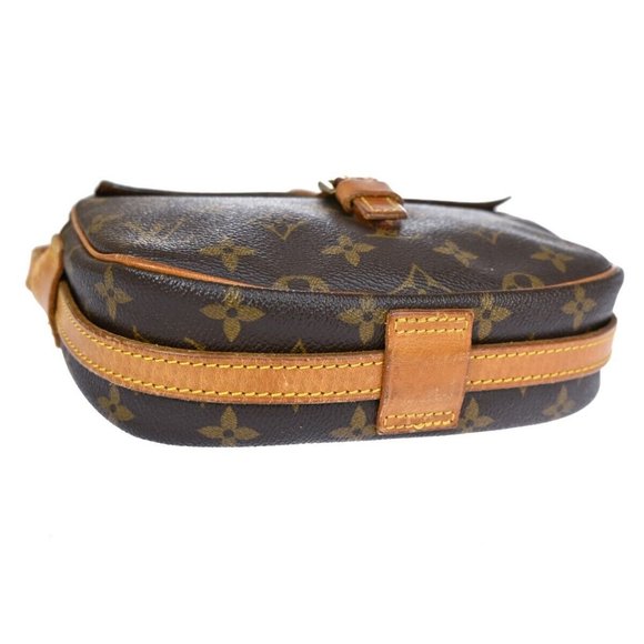 LOUIS VUITTON Jeune Fille PM Shoulder Bag Monogram Leather Brown - Picture 6 of 16